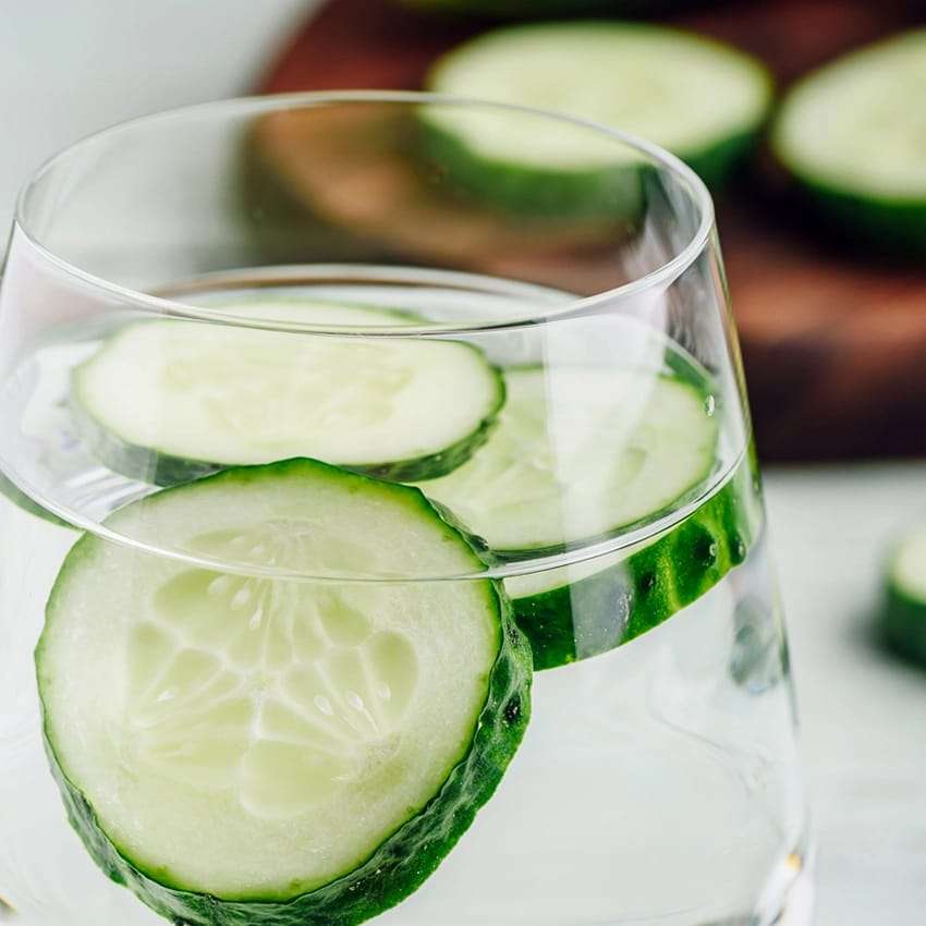Cucumber Water and Melon